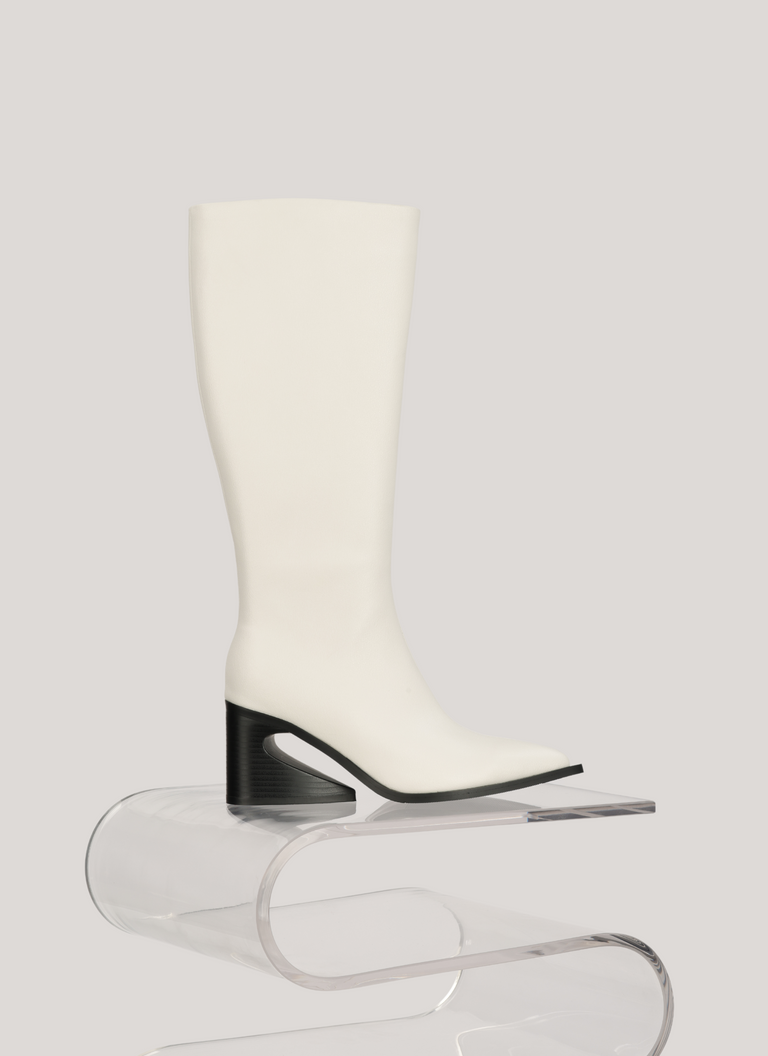 Maeve Tall Boots - White