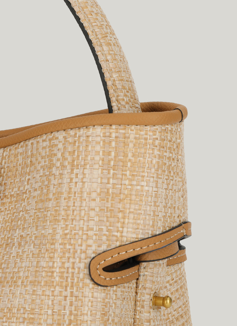 Gaia Raffia Bag - Natural