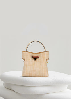 Gaia Raffia Bag - Natural