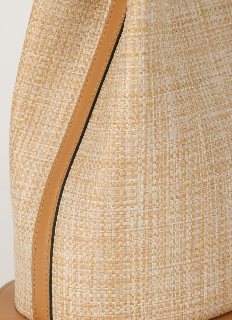 Ozzy Raffia Bag - Natural